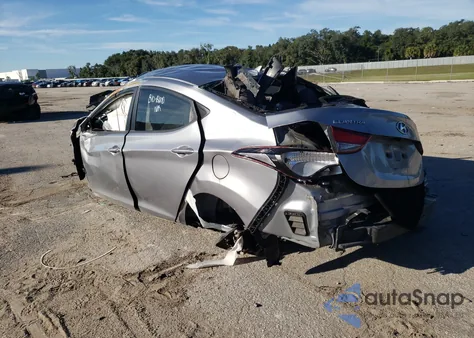 2015 Hyundai Elantra Se from USA, damaged, VIN 5NPDH4AEXFH630051